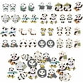 thumbnail image 2 of 34pcs Panda Charms Enamel Pendants Animal Panda Charms Alloy Cute Decorative Charms for Jewelry Making, 2 of 7