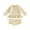 Yellow, variant on BemeyourBBs Toddler Baby Girl 2 Piece Swimsuit Set Infant Girls Bathing Suit Long Sleeve Rash Guard Swimwear Frill Mock Neck Eyelet Hollow Out Zipper Swiming Tops Bottoms Bikini Set Summer Beachwear