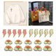 thumbnail image 3 of Parches para pnchar con apliques decoración para coser, parches para bricoje, , camiseta chaqueta ropa de mujer, bolso 20 piezas BLESIY Parche bordado, 3 of 8