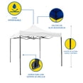 thumbnail image 3 of Carpa Toldo Plegable 3x3 Impermeable y Reforzado STYRKA  Toldo Plegable Reforzado, 3 of 5