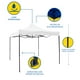 thumbnail image 3 of Carpa Toldo Plegable 3x3 Impermeable y Reforzado STYRKA  Toldo Plegable Reforzado, 3 of 5