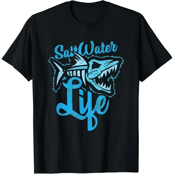 Saltwater Life Fishing T-Shirt