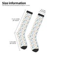 thumbnail image 5 of Balery Undersea Animals Printed Novelty Socks Men's Women's Crew Socks Sports Socks Knee High Socks Cotton Socks Quirky and Cool Socks, 5 of 9
