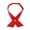 Red, variant on ✪ Criss Cross Bow Tie Adjustable Bowtie School Girl Uniform Necktie for Women Girl