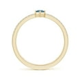 thumbnail image 2 of ANGARA Natural Marquise London Blue Topaz Parallel Split Shank Ring with in 14K Yellow Gold for Women (Size-5x2.5mm) | November Birthstone Jewelry for Women | London Blue Topaz Ring (Ring Size- 9), 2 of 9