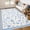 Beige, variant on GlowSol Washable Runner Rug – Non-Slip Soft Low Pile Carpet, Floral Bow Botanical, Cute Accent – Hallway, Kitchen, Entry, Bedroom, Nursery – Green Powder, 2x6ft