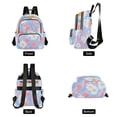 thumbnail image 4 of FORMRS Mini Backpack Purse for Women Travel Daypack Casual Shoulder Bag, Pink Daisy, 4 of 7