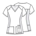 thumbnail image 1 of Cherokee Haut Tricoté à Col en V pour Femmes iflex CK605, 1 of 6