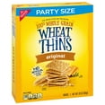 thumbnail image 4 of Wheat Thins Original Whole Grain Wheat Crackers, Party Size, 20 oz Box, 4 of 18