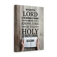 thumbnail image 4 of Scripture Walls  Beginning of Wisdom Proverbs 9:10 KJV Bible Verse Canvas Christian Wall Art Ready to Hang Unframed, 4 of 9