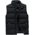 thumbnail image 1 of Chaleco térmico para hombre, chaqueta, abrigo, chaleco, plegable, ultraligero, con bolsillos y cremallera., 1 of 5