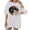 White-1, variant on UNISHE Women's Vintage Full Moon Copy Moon Joy Dark Academia Celestial Graphic Short Sleeve T-shirt Relaxed Fit