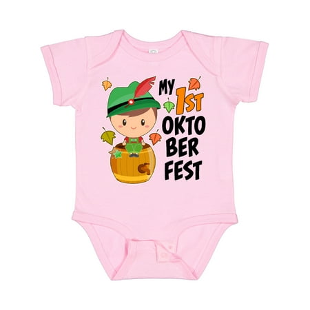 

Inktastic My First Oktoberfest Boy Gift Baby Boy or Baby Girl Bodysuit