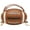 brown, variant on Fun Shape Purse Football Shaped Crossbody Bag Novelty Handbags Rugby Shoulder Bags Football Purse Unique Chain Crossbody Bags For Women