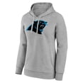 thumbnail image 2 of Women's Gray Carolina Panthers Primary Logo Pullover Hoodie, 2 of 3
