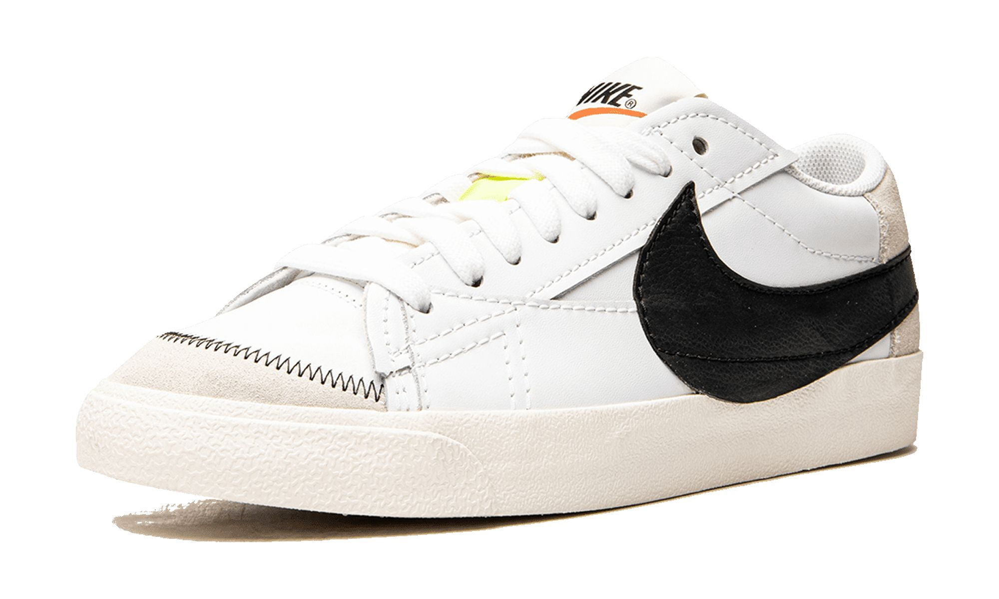 Nike Blazer Low \'77 Jumbo Swoosh White Black Sail Check Mens Size 9 DN2158-101 NEW RARE Nike Blazer  main image 4