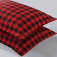 thumbnail image 3 of MarCielo Red Buffalo Pillow Sham Microfiber Pillow Shams BP02 (King), 3 of 5