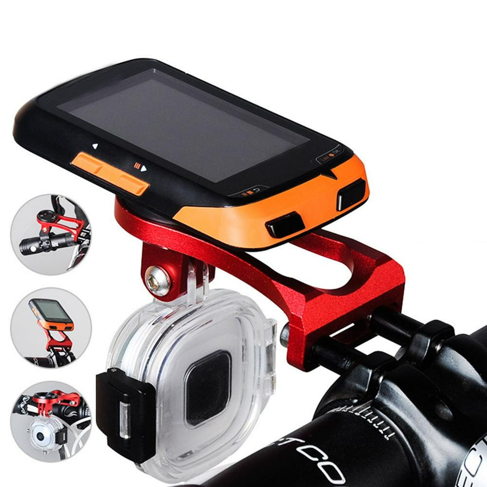 Tebru Bike Computer Holder, Durable Metal Bike Bicycle Computer Mount