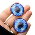 thumbnail image 2 of Blue Odin Glass Eyes Viking Cabochons, 2 of 11