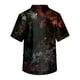 thumbnail image 3 of Fashion Men's Short Sleeve V Neck Printed Working Chest Pocket Carer Top 4XL, 3 of 3