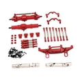 thumbnail image 3 of Piezas para coches RC a escala 1:16, kit de piezas metálicas para coches RC, soportes de varillas multifunción para C14 Rojo, 3 of 7