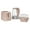 Blush, variant on COOK WITH COLOR Compact Egg Boiler, Glass Kettle, & Toaster Kitchen Appliance Set, Cream