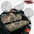 thumbnail image 6 of Uorisanigo UTV Seat Cover Anti-Scratch Hunting Camo Print Mule Seat Cover Protector with Elastic Band Dustproof Anti UV Windproof All Weather Compatible with Kawasaki Mule 3000 3010 3020, 6 of 7
