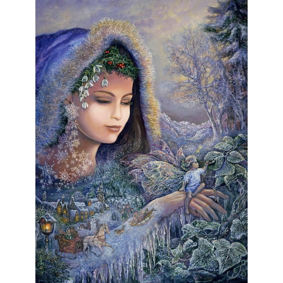 Spirit Of Winter Giclee Print by Josephine Wall, 18" x 24", Sold by Art.com