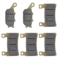 thumbnail image 2 of 6Pcs Front Rear Motorcycle Disk Brake Pads for CBR 600 F4 F4I, 2 of 5