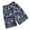 Z114-Dark Blue, variant on Big Tall Swim Trunks Lightweight Tropical Print Quick Dry Spring Break Swim Trunks with Pockets Stretch Fabric Beach Wear
