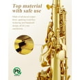 Eastar Soprano Saxophone, Bb Flat Sax for Student Beginner Professional