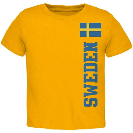 

World Cup Sweden Gold Toddler T-Shirt - 3T