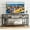 Rustic Brown | 65.8", variant on Emorefun Modern TV Stands, 58" Entertainment Center with Open Storage Shelves for Living Room, Bedroom, Rustic Brown