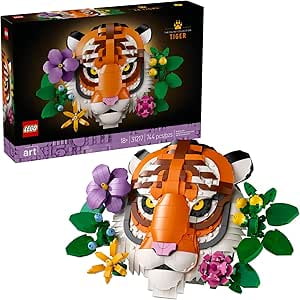 Lego Art 31217 Colección Fauna: Tigre Para Decorar