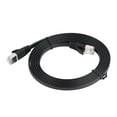 thumbnail image 2 of Cable De Red LAN Blindado CAT7 RJ45 De 1 M/1,8 M//5 M/8 M/10 M/15 M Cable Ethernet Plano - 10 Gbps De Alta Velocidad, Ancho De Banda De 600 MHz, Conector Chapado En Oro, Compatible, 2 of 3