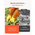 thumbnail image 4 of KFFKFF Gardening Gloves, Thorn-Resistant and Durable with Elastic Cuff, 17.5-Inch Long Sleeves for Rose Pruning, Weeding, Digging, and Planting, Unisex Size M, 4 of 9