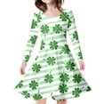 thumbnail image 1 of FhsagQ Robe pour Filles Bricolage Imprimée Robe de Princesse de Fête pour Enfants et Filles Robes de Pâques pour Filles 12-14 Ans Robes pour Filles Taille 7 Blanc 4-5 Ans, 1 of 5