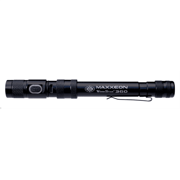 Maxxeon WorkStar® 360 Rechargeable LED Zoom Inspection Light