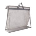thumbnail image 1 of Unique Bargains Handbag Dust Bags, XXL Size PVC Dustproof Transparent Purse Protector, Light Gray, 1 of 5