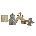 thumbnail image 2 of Aqestyerly Easter Decorations for the Home 4Pc Easter Mini Wooden Sign Spring Easter Gift Party Pack for Home and office Kitchens Easter Decorations, 2 of 6