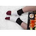 thumbnail image 4 of Holloyiver Rainbow Socks, Men's Women's, Sushi Socks Box Salmon Cucumber Maki - 5 Pairs, 4 of 9