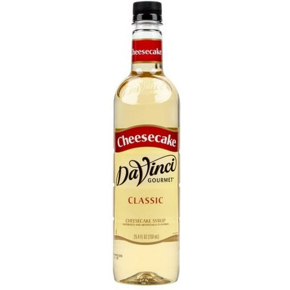 Davinci Gourmet Cheesecake Syrup, 750 Ml Plastic Bottle