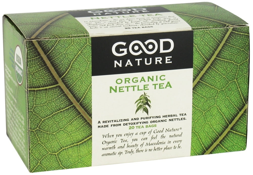 Good Nature Tea Organic Tea Caffeine Free Nettle 20 Tea Bags