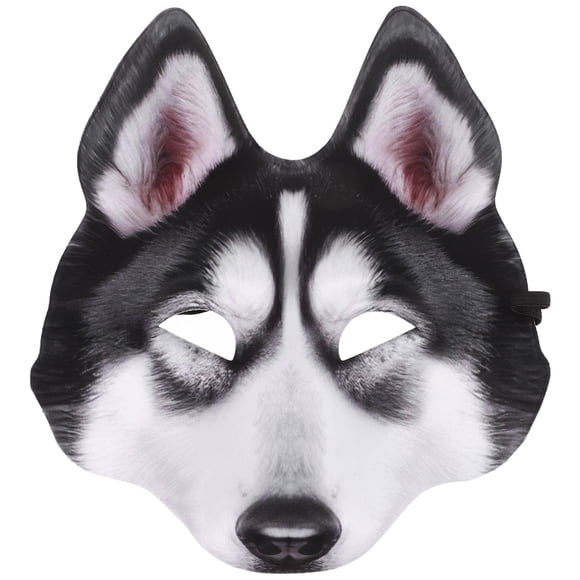 Miangastore Dog Head Mask Funny Animal Masks Halloween Costume Full Head Realistic Masks For Cosplay Costume Party Wolf Mask Enthusiasts