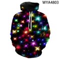 thumbnail image 3 of Nueva moda colorida láser niño niña niños sudaderas de manga larga 3D impreso sudaderas con capucha hombres mujeres niños ropa de calle tops, 3 of 5