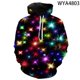 thumbnail image 3 of Nueva moda colorida láser niño niña niños sudaderas de manga larga 3D impreso sudaderas con capucha hombres mujeres niños ropa de calle tops, 3 of 5