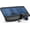 Classic Black, variant on Wireless Keyboard and Mouse Combo - Ergonomic Wave Rechargeable Keyboard with Soft Leather Wrist Rest, RGB Backlit -Black