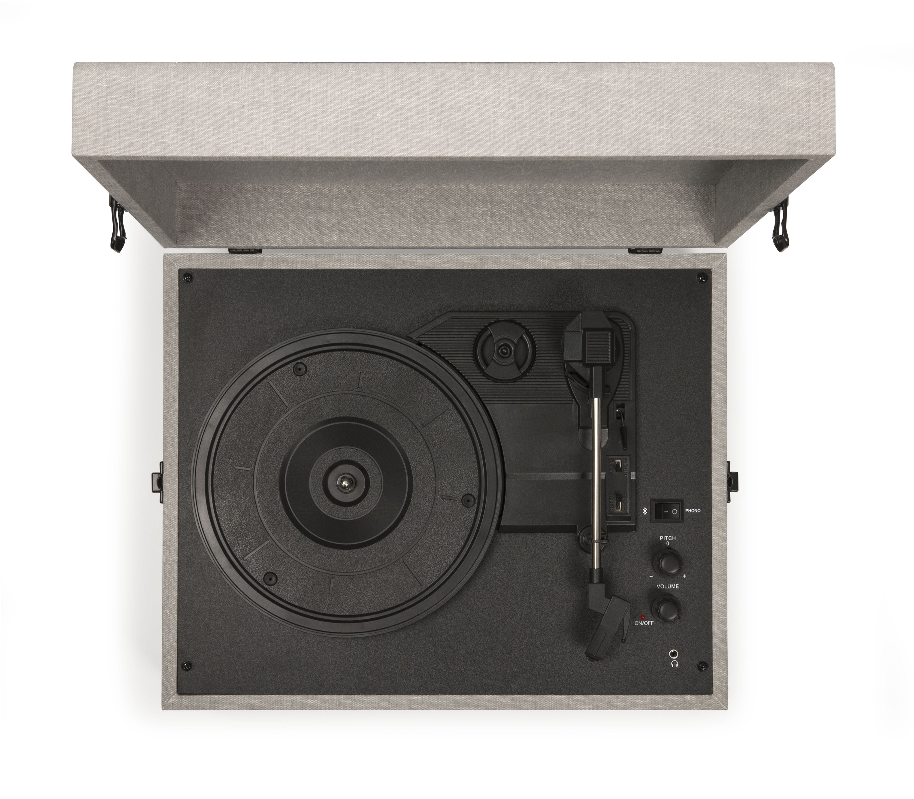 Crosley Voyager Platine Vinyle - Tourne Disque - Tourne Disque Vinyle -  Platine Vinyle Bluetooth - Platines Vinyles - Tourne Disque Vintage - Gris  (Améthyste.) : : High-Tech