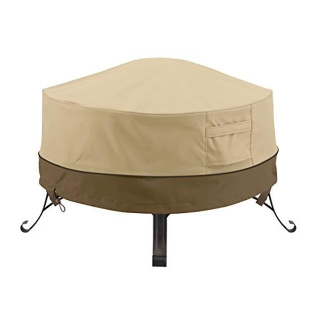 Full Coverage Fire Pit Cover - Small, Round - 30 X 12 In.