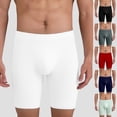 thumbnail image 1 of Mens Underwear Boxer Briefs Slim Fit Design Versatile Underwear Home Wear Durable High Elastic Mint Green XXL, 1 of 9